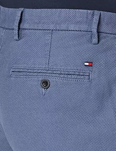 Tommy Hilfiger męskie spodnie Brooklyn krótkie Dobby GMD luźne dopasowanie dżinsy - Spodenki męskie - miniaturka - grafika 1
