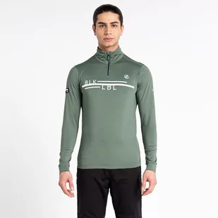 Dare 2b - Męska Bluza Termiczna z Suwakiem Outstand II Zielony, Rozmiar: Xxxl - Bluzy męskie - miniaturka - grafika 1