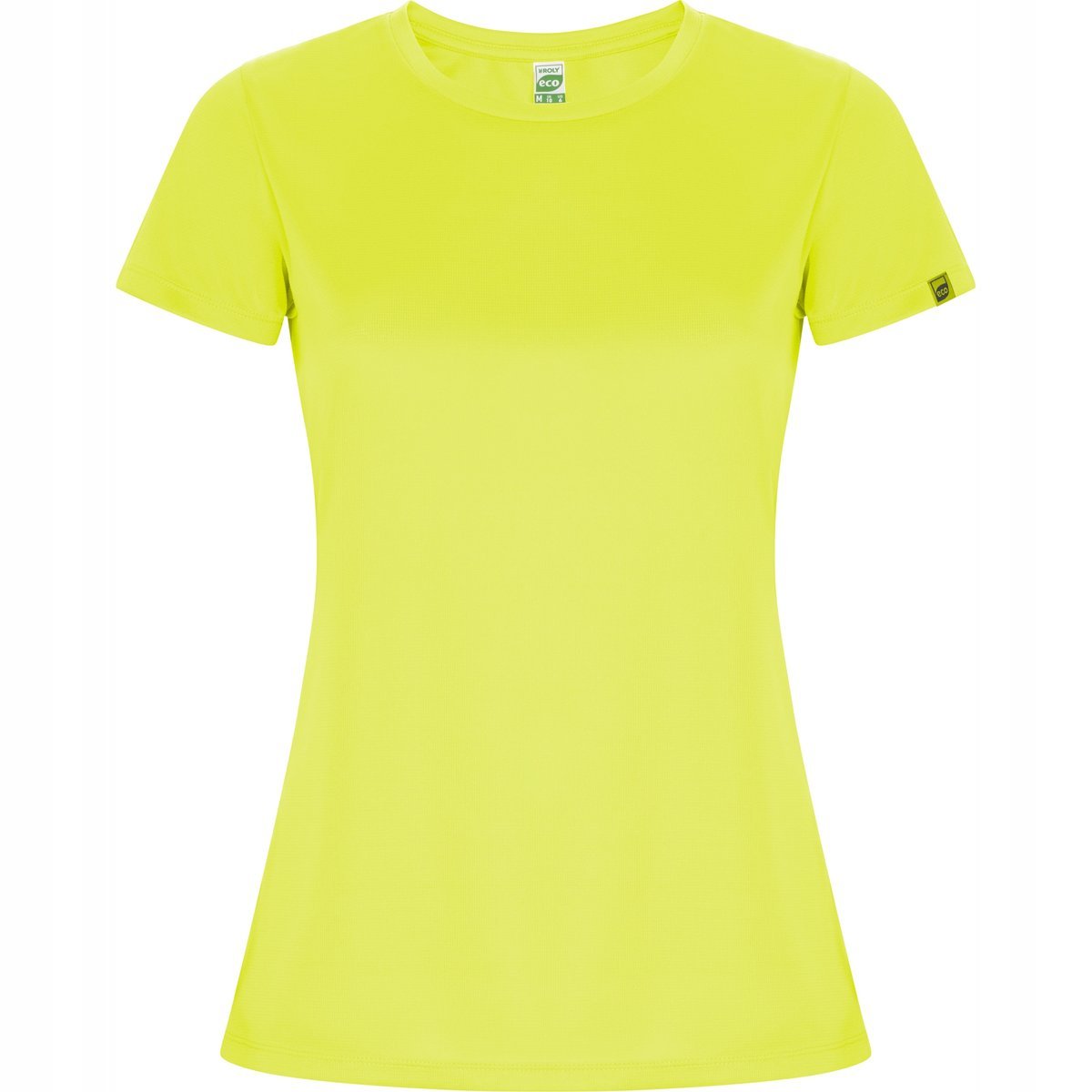 T-Shirt Koszulka Sportowa Damska ECO CONTROL DRY Roly IMOLA 0428 YELLOW S