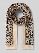 Apaszki i szaliki damskie - Szal z Detal z logo - miniaturka - grafika 1