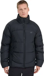 Kurtka puchowa męska 4F M0707 głęboka czerń 4FRAW25TDJAM0707 20S M - Kurtki męskie - miniaturka - grafika 1