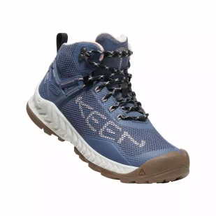 Buty trekkingowe damskie KEEN NXIS EVO MID WP - Buty trekkingowe damskie - miniaturka - grafika 5