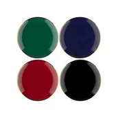 Talerze - Talerz deserowy Angello 20 cm mix kolorów - miniaturka - grafika 1