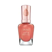 Lakiery do paznokci - Sally Hansen Color Therapy Argan Oil Formula 14,7ml Lakier do paznokci 300 Soak At Sunset - miniaturka - grafika 1