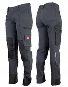 Odzież robocza - Spodnie robocze męskie Bojówki Ochronne Elastyczne Urgent szare r. 48 - miniaturka - grafika 1
