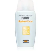 Kremy do twarzy z filtrem - ISDIN Fotoprotector Isdin Fusion Water SPF 50 UVB UVA krem do twarzy z bardzo wysoką ochroną przeciwsłoneczną spf50 50 ml - miniaturka - grafika 1
