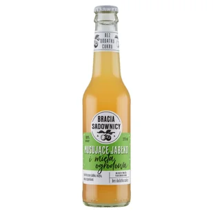 Bracia Sadownicy Napój Musujący 275Ml Jabłko I Mięta - Napoje gazowane - miniaturka - grafika 1