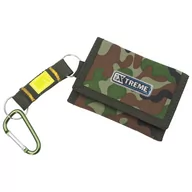 Portfele - Portfel Młodzieżowy Xtreme Moro Zielony Ze Smyczą Mały - miniaturka - grafika 1