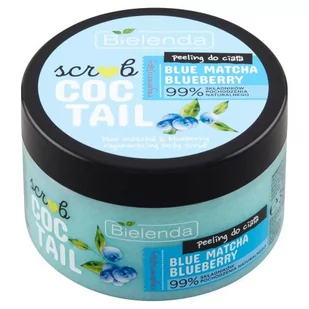 Bielenda Scrub Coctail Peeling do ciała regenerujący Blue Matcha & Blueberry 350g 134649 - Peelingi do ciała - miniaturka - grafika 1