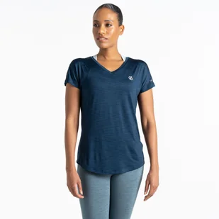 Dare 2b - Damska Koszulka Vigilant Ciemnoniebieski, Rozmiar: 40 - Koszulki i topy damskie - miniaturka - grafika 1