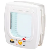 Pozostałe akcesoria dla psów - Ferplast Drzwiczki dla psa lub kota Swing 5 "Swing 5" kolor biały - miniaturka - grafika 1