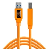 Kable USB - Tether Tools Kabel USB TetherPro USB 3.0 A-B Stecker 4,6 m orange - (CU5460ORG) - miniaturka - grafika 1