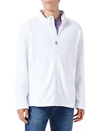 Kurtki męskie - HRM Męska kurtka polarowa Full-Zip I Premium kurtka polarowa męska z mikropolaru I kurtka funkcyjna dla mężczyzn I odzież robocza I wysokiej jakości i trwała odzież męska, biały, 3XL - miniaturka - grafika 1