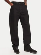 Spodnie męskie - Quiksilver Jeansy EQYDP03498 Czarny Baggy Fit - miniaturka - grafika 1