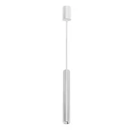 Lampy sufitowe - Italux LAMPA wisząca KILIAN HL7728-M/3W WH minimalistyczna OPRAWA tuba LED 3W metalowy zwis biała HL7728-M/3W WH - miniaturka - grafika 1
