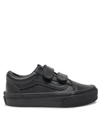 Buty dla chłopców - Vans Sneakersy Old Skool V Classic VN000CYAHF91 Czarny - miniaturka - grafika 1