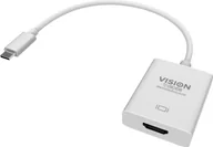 Złącza, przejściówki, adaptery - VISION Professional installationstauglicher Adapter USB-C zu HDMI - 30 JAHRE GARANTIE - miniaturka - grafika 1