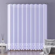 Firany - Firanka żakardowa metrażowa wys. 175 cm Alisma A149 biała - 175 cm - miniaturka - grafika 1