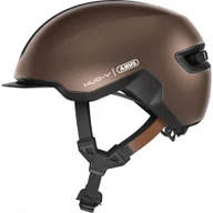 Kaski rowerowe - Kask rowerowy Abus Urban Hud-y Led Metallic Copper M 54-58cm - miniaturka - grafika 1