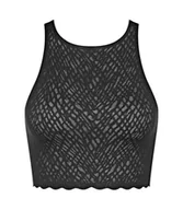 Biustonosze - Top damski sloggi ZERO Feel Bliss Crop Top-S - miniaturka - grafika 1