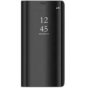 Etui i futerały do telefonów - Etui na Samsung Galaxy S10 Plus - Flip Clear View z klapką - Czarny. - miniaturka - grafika 1