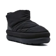 Śniegowce damskie - UGG Ocieplane Śniegowce W CLASSIC MAXI MINI | z dodatkiem skóry - miniaturka - grafika 1