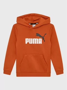 Odzież sportowa dziecięca - Puma Bluza Ess 586987 Pomarańczowy Regular Fit - grafika 1