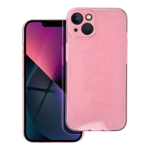 Futerał CLEAR CASE 2mm BLINK do IPHONE 13 różowy - Etui i futerały do telefonów - miniaturka - grafika 1