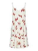 Sukienki - Pieces Sukienka "Nya" w kolorze kremowym - miniaturka - grafika 1