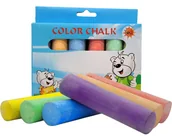 Kreda - MEGADIDI KREDA CHODNIKOWA kolorowa GRUBA zestaw 6 KOLORÓW - miniaturka - grafika 1