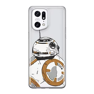 Etui BB 8 009 Star Wars Nadruk częściowy Przeźroczysty Producent: OPPO, Model: FIND X5 PRO - Etui i futerały do telefonów - miniaturka - grafika 1