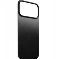 Etui i futerały do telefonów - NOMAD Magnetic Leather Back - nakładka magnetyczna na iPhone 17 Pro Max kompatybilna z MagSafe; skóra Horween black - miniaturka - grafika 1