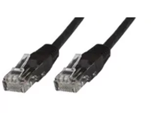 MicroConnect U/UTP CAT6 3M Black PVC - B-UTP603S - Patchcordy - miniaturka - grafika 1