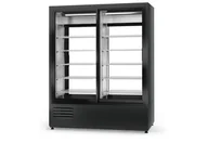 Szafy i witryny chłodnicze - Energooszczędna szafa chłodnicza dwustronnie przeszklona RAPA SCh-2S2R 1400 ecoline - miniaturka - grafika 1