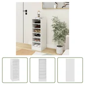 Szafki na buty - The Living Store Szafka na buty biała 31,5x35x90 cm Materiał drewnopochodny - miniaturka - grafika 1
