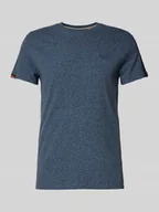 Koszulki męskie - T-shirt z wyhaftowanym logo - miniaturka - grafika 1