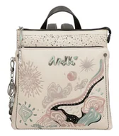 Plecaki - Anekke Peace & Love Psicodelic plecak wielokolorowy - miniaturka - grafika 1