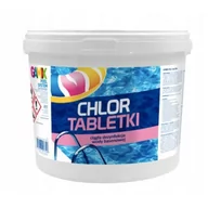 Akcesoria do basenów - GAMIX Chlor Tabletki 5Kg Długotrwałe Bakterjobójcze GX TABLETKI CHLOR5KG - miniaturka - grafika 1