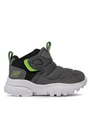 Buty dla chłopców - Skechers Sneakersy Razor Flex Cool Break 403784N/CCBK Szary - miniaturka - grafika 1