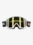 Gogle narciarskie Uvex Athletic CV - white/gold/colorvision/green