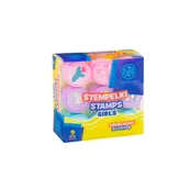 Zabawki kreatywne - Stempelki dekoracyjne zapachowe Girls dziewczęce 9 sztuk Astra - miniaturka - grafika 1