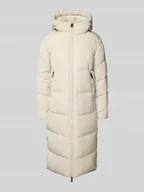 Płaszcze damskie - Płaszcz pikowany z kapturem - miniaturka - grafika 1