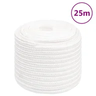 Żeglarstwo - Linka żeglarska, biała jednolita, 18 mm, 25 m, polipropylen - miniaturka - grafika 1