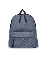 Plecaki - Calvin Klein Jeans Plecak Unstructured Monogram Backpack 4 LV04G3116G Niebieski - miniaturka - grafika 1