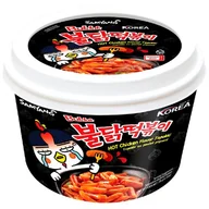 Kuchnie świata - Samyang Danie instant z Topokki Ostry Kurczak marki Samyang 185g kubek - miniaturka - grafika 1