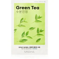 Maseczki do twarzy - Missha Airy Fit Sheet Maseczka w płacie Green Tea - miniaturka - grafika 1