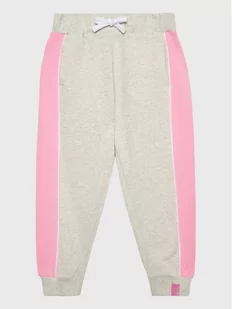 United Colors Of Benetton Spodnie dresowe 3J68CF030 Szary Relaxed Fit - Spodnie i spodenki dla dziewczynek - miniaturka - grafika 1
