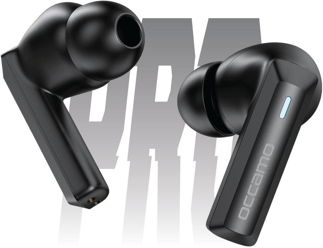 Occamo AI DROPS PRO ANC BT 6.0 Tryb Gaming Czarne