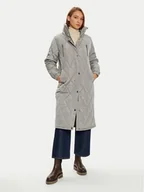 Kurtki damskie - Kaffe Kurtka przejściowa Lindsay 10507667 Szary Regular Fit - miniaturka - grafika 1