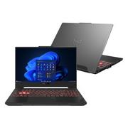 Laptopy - Laptop ASUS TUF Gaming A15 (2023) FA507XI-LP013W FHD Ryzen 9 7940HS/16GB/512GB SSD/RTX4070 8GB/Win11H Szary (Mecha Gray) - miniaturka - grafika 1